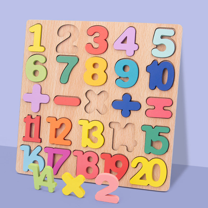 Wooden Puzzle Fun: Create and Learn