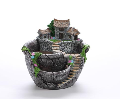 fairy pot plants Flower Plant Fairy Garden Pot – Dreamland Fairy