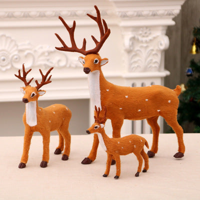 Snowy Deer Home Accents