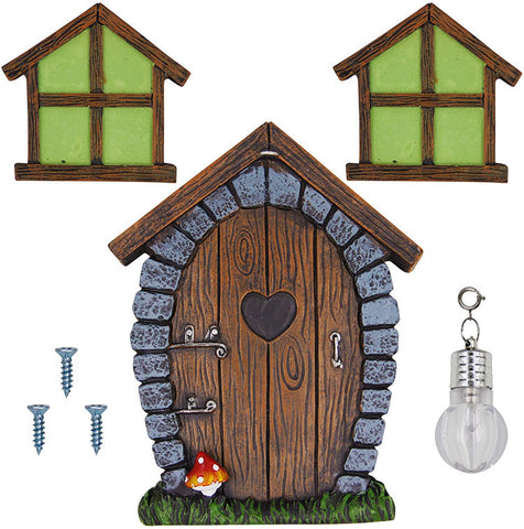 Fairy Garden Gnome Doors & Windows