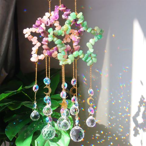 Cosmic Lights Collection: Star String, Crystal Chime, and Lantern String