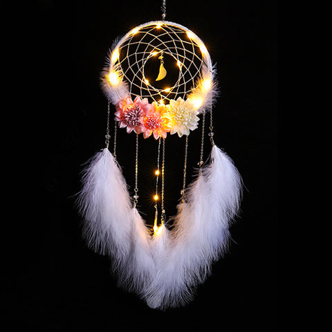 Flower Feather Wind Chimes