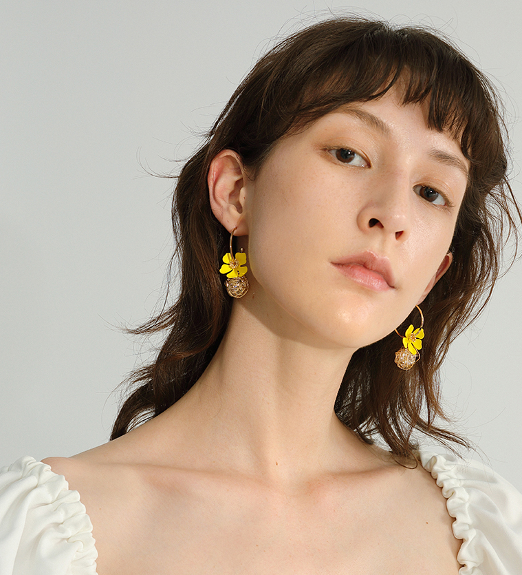 Flower Petal Fairy Earrings
