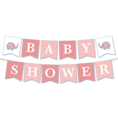 Baby Shower Pull Flag