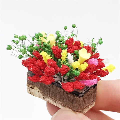 Mini Potting Clay Flowers