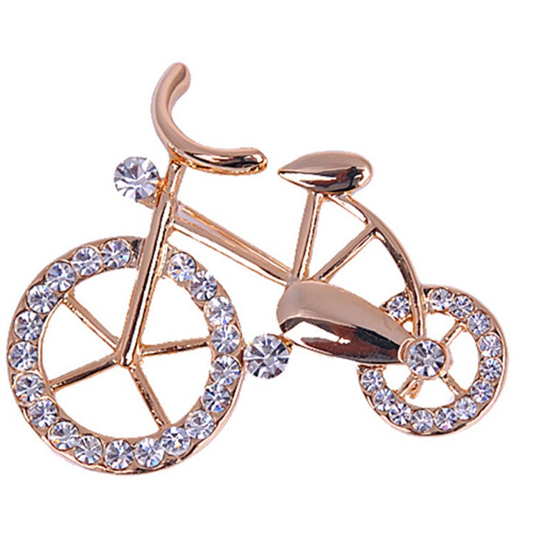 Fashion Bicycle Brooch