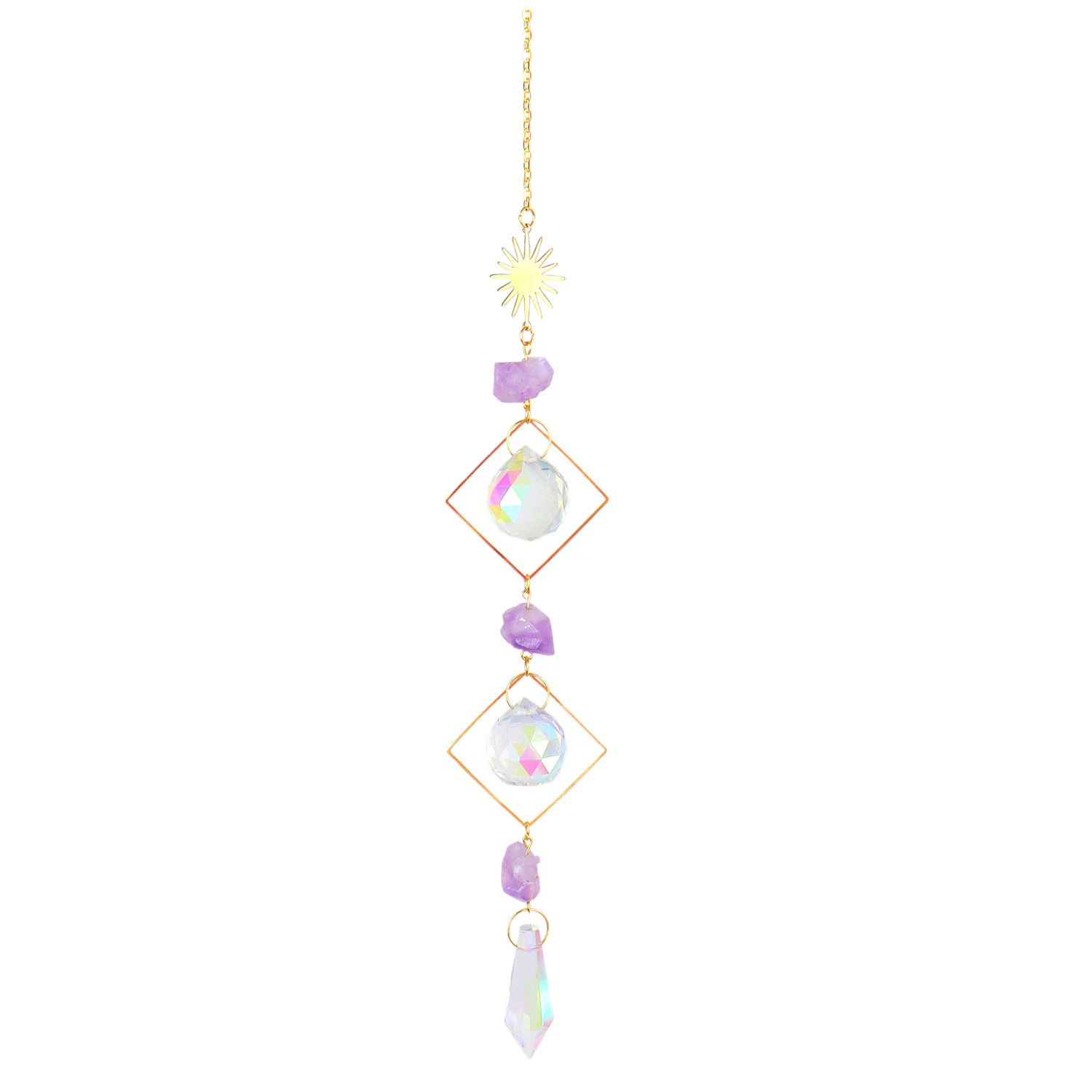 Minted Garden Crystal Wind Chime