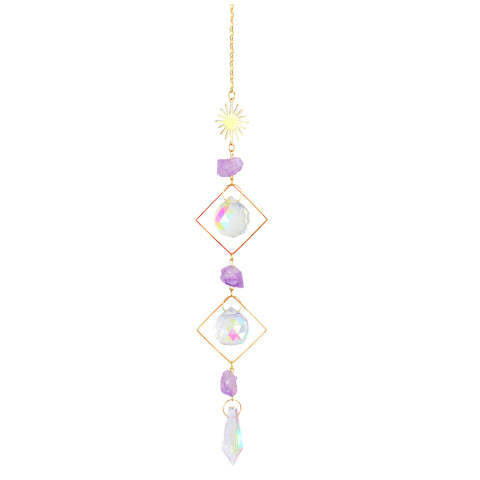 Minted Garden Crystal Wind Chime