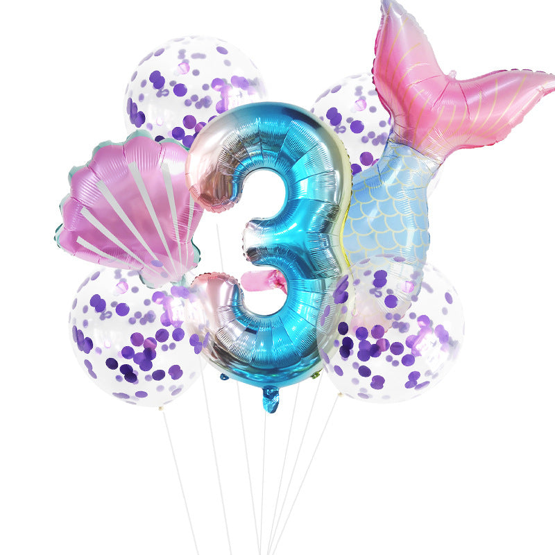 Fishtail Party Balloon