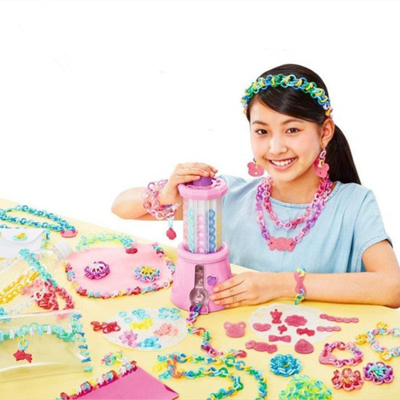 DIY Woven Bracelet Kit: Woven Bracelet Making Machine and Beads