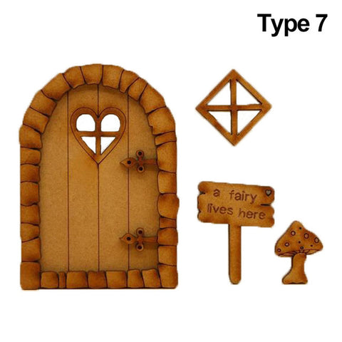 Fairy Garden Wooden Decoration