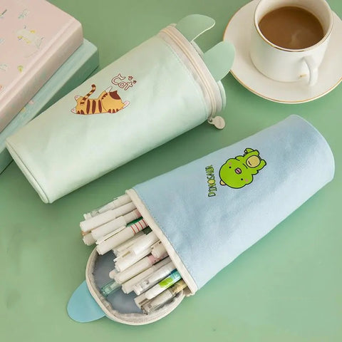 Canvas Stationery Pencil Bag