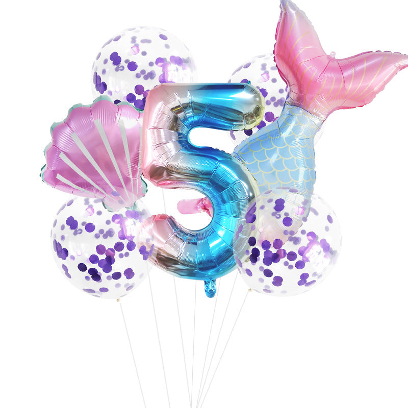 Fishtail Party Balloon