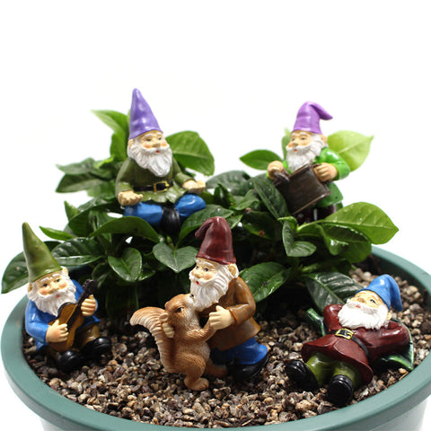 Enchant Your Fairy Garden: Flower Fairies, Stone Gate, and Grass Cluster Set