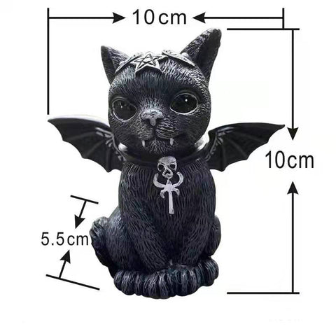 Halloween Magic Cat Resin Crafts