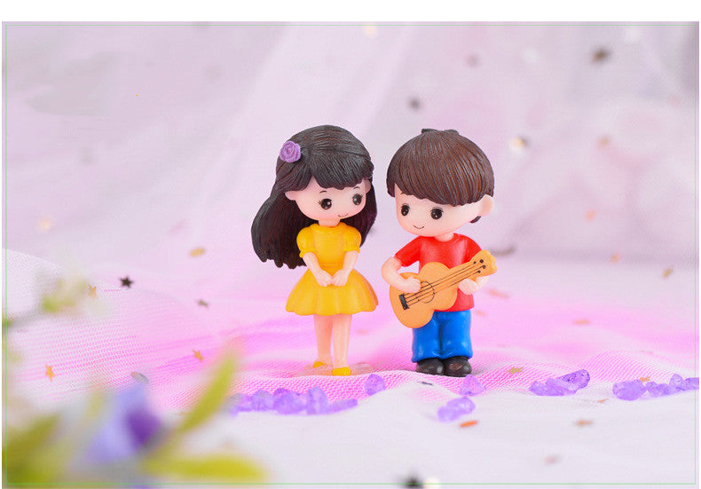 Fairy Garden Couples and Winged Princess Toy Set