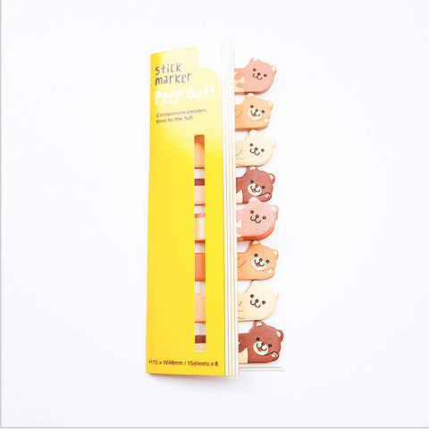 Lovable Small Animals Sticky Notes