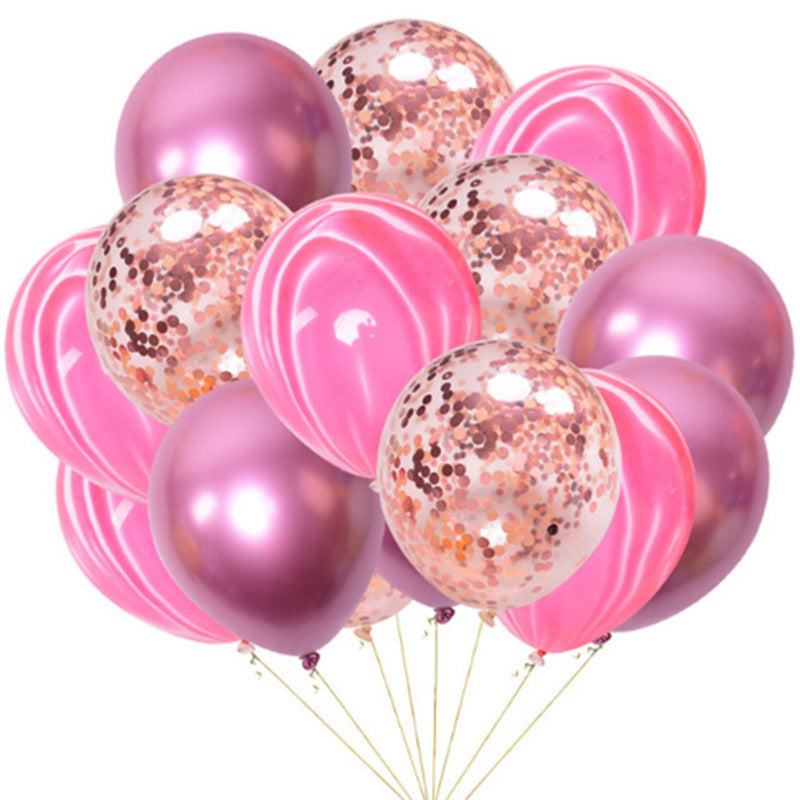 Birthday Sequin Balloons