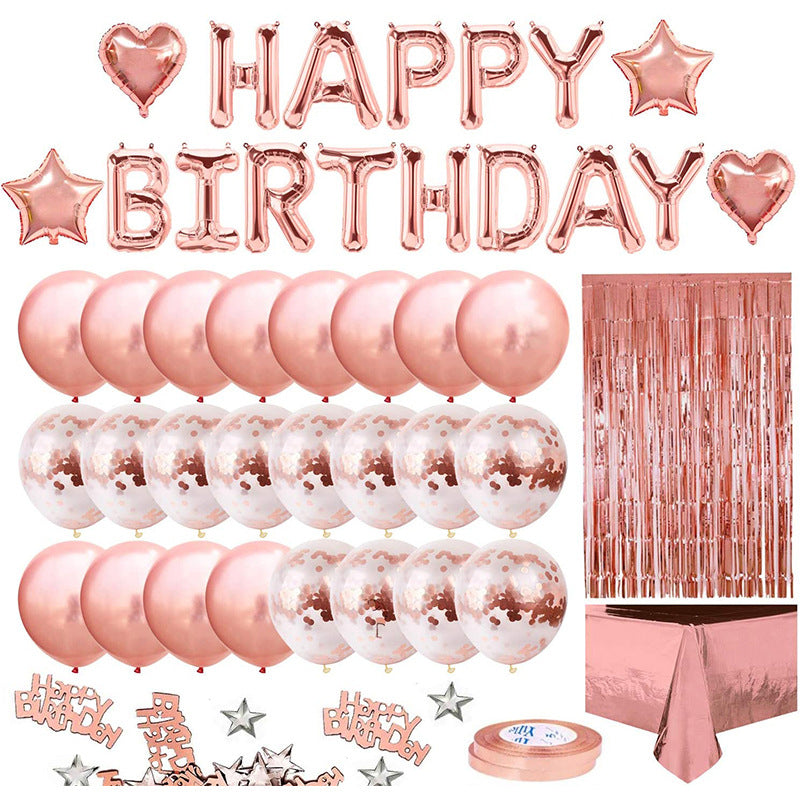Complete Party Kit: Large Tablecloth Decorations, Disposable Tableware, and Birthday Party Hat
