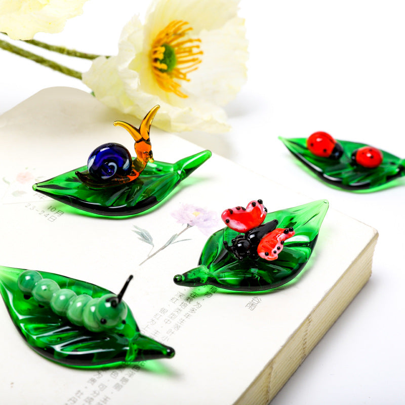 Glass Insects Decoration