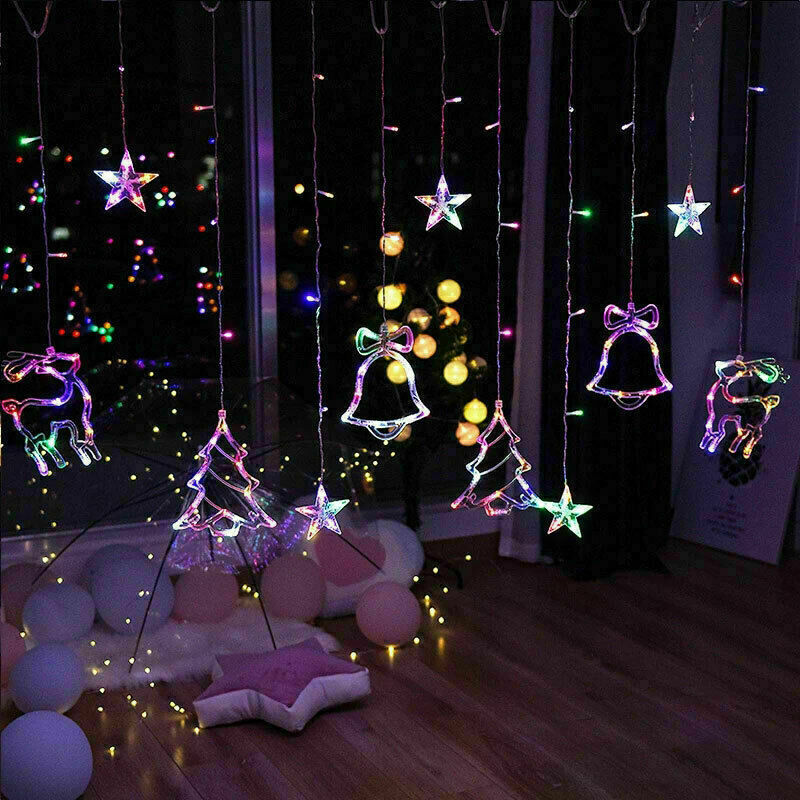 Fairy String Curtain Lights
