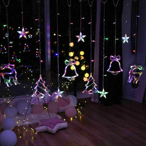 Fairy String Curtain Lights