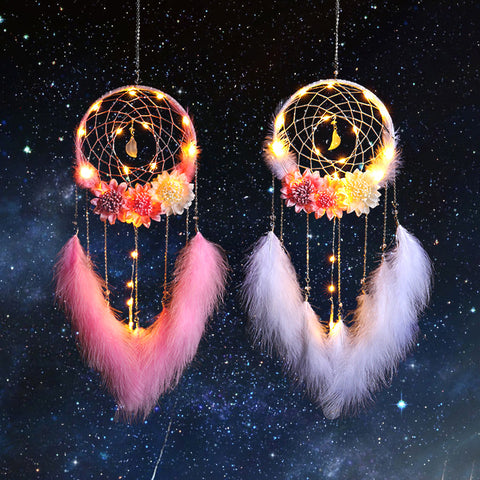 Flower Feather Wind Chimes