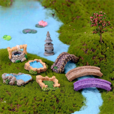 Whimsical Miniature Garden Accents
