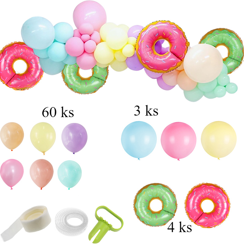 Icy Balloon Party Pack with Long Balloons and Accessories