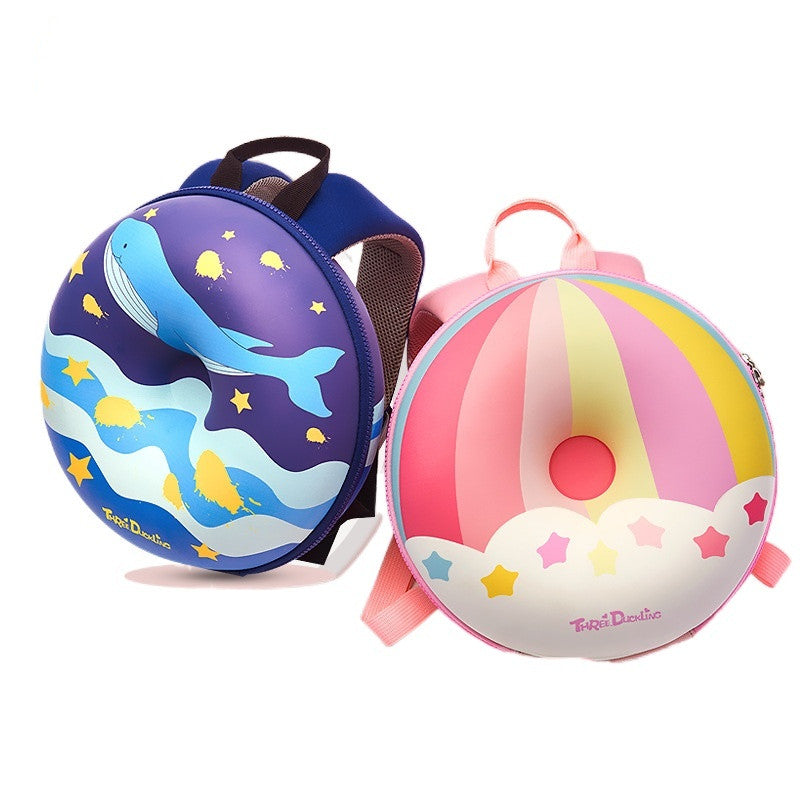 Sweet School Supplies: Donut Backpack with Stationery Gift Set