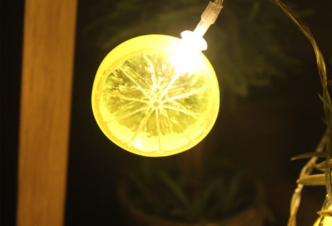 Fruit Lemon LED Light String
